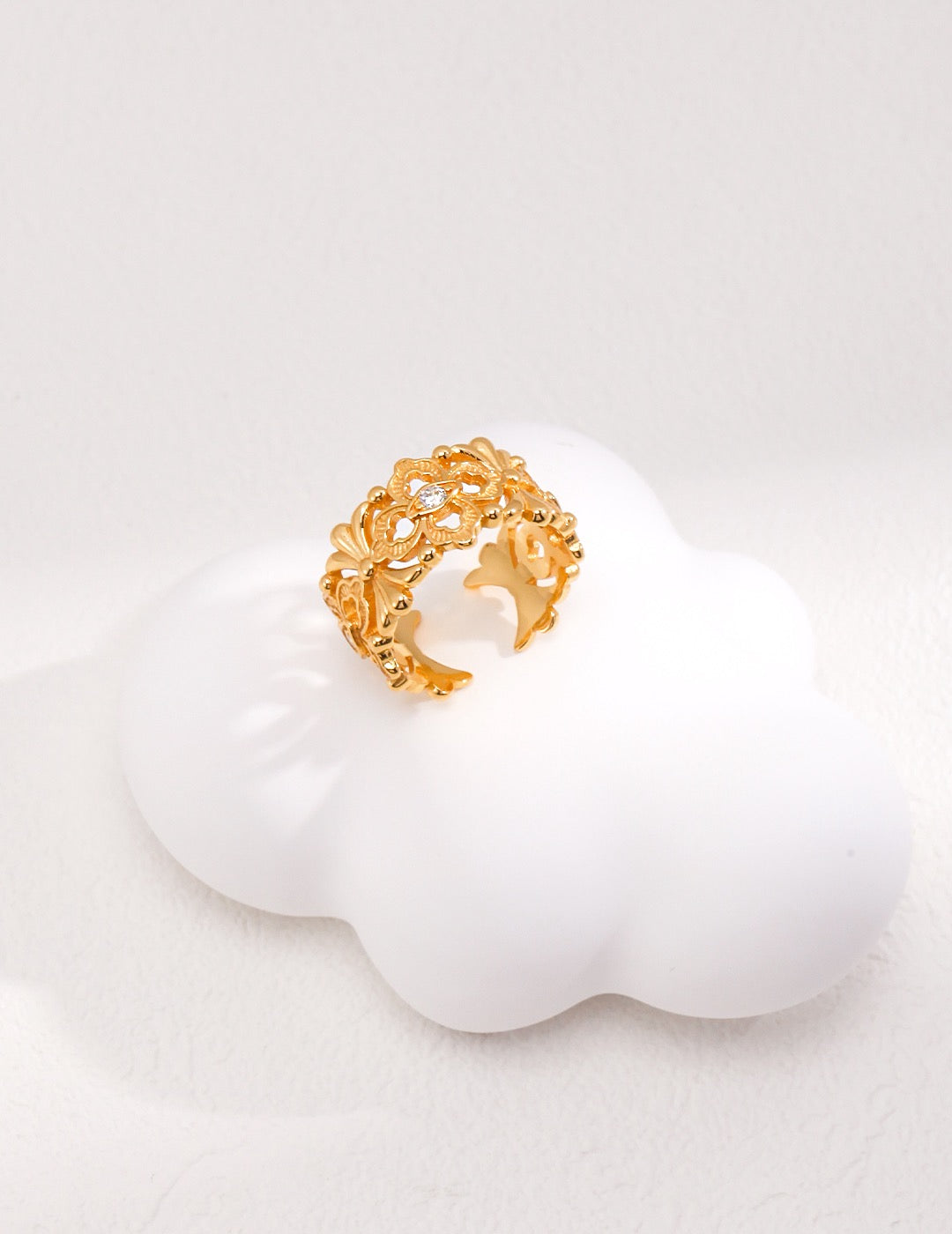 Vintage Zirconia Ring