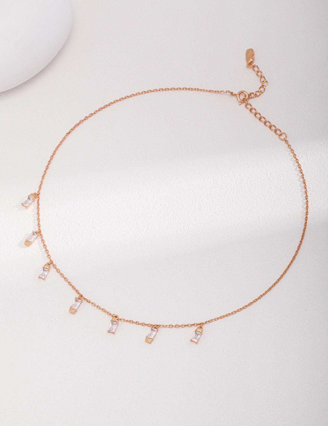 Basic Zirconia Necklace