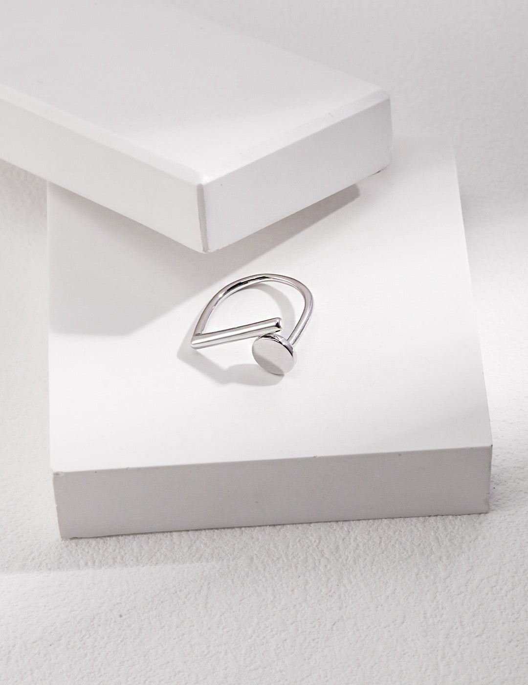 Sterling Silver Stud Ring